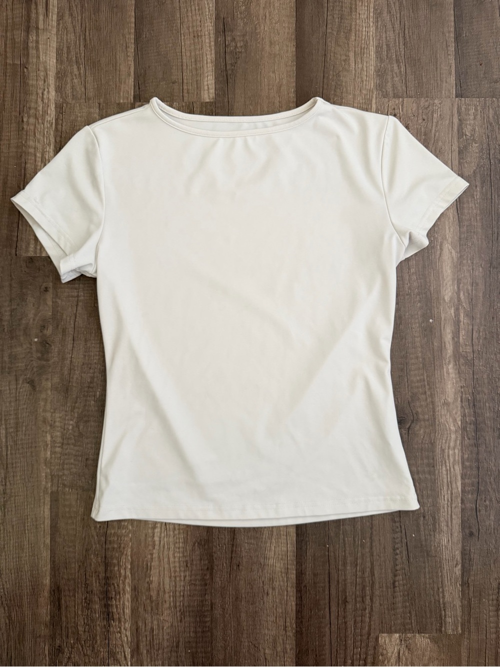 Classic White Women's Crewneck Tee